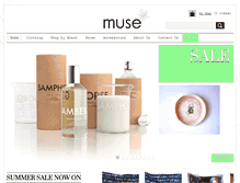 Tablet Screenshot of museboutique.ie